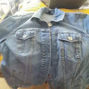 Blue jean jacket